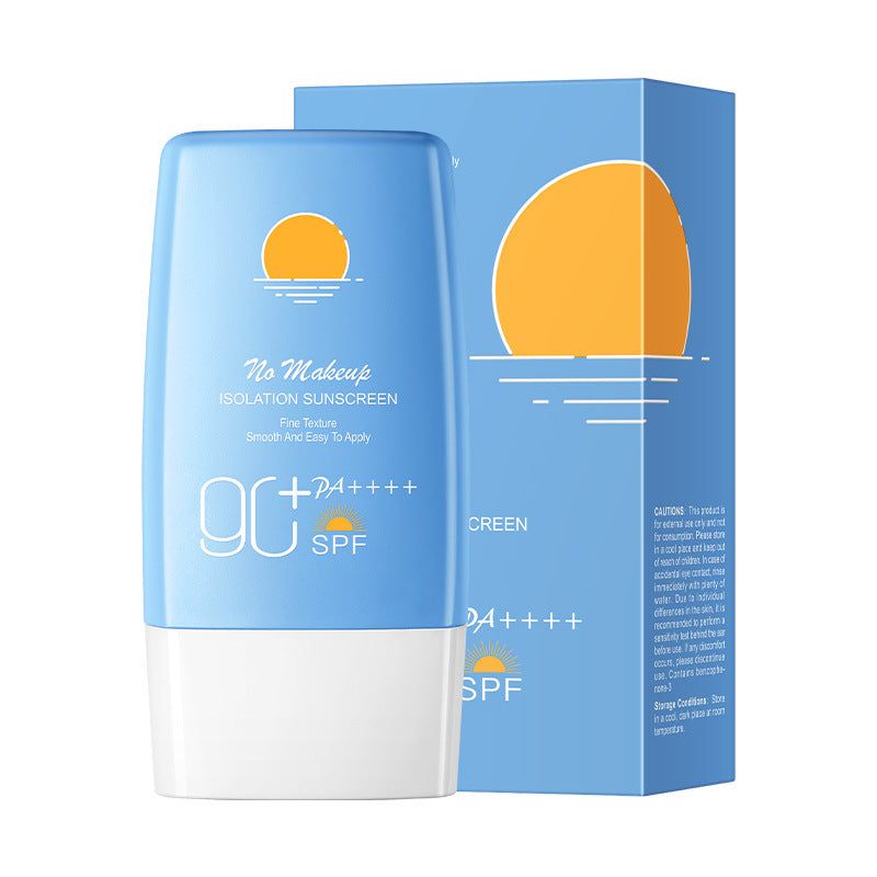 Sunscreen cream Makeup Isolation Daily UseHydrating Refreshing SPF 90+