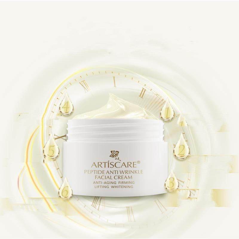 Peptide Face Cream Poly-Titanium, Moisturizes Fine Lines & Wrinkles