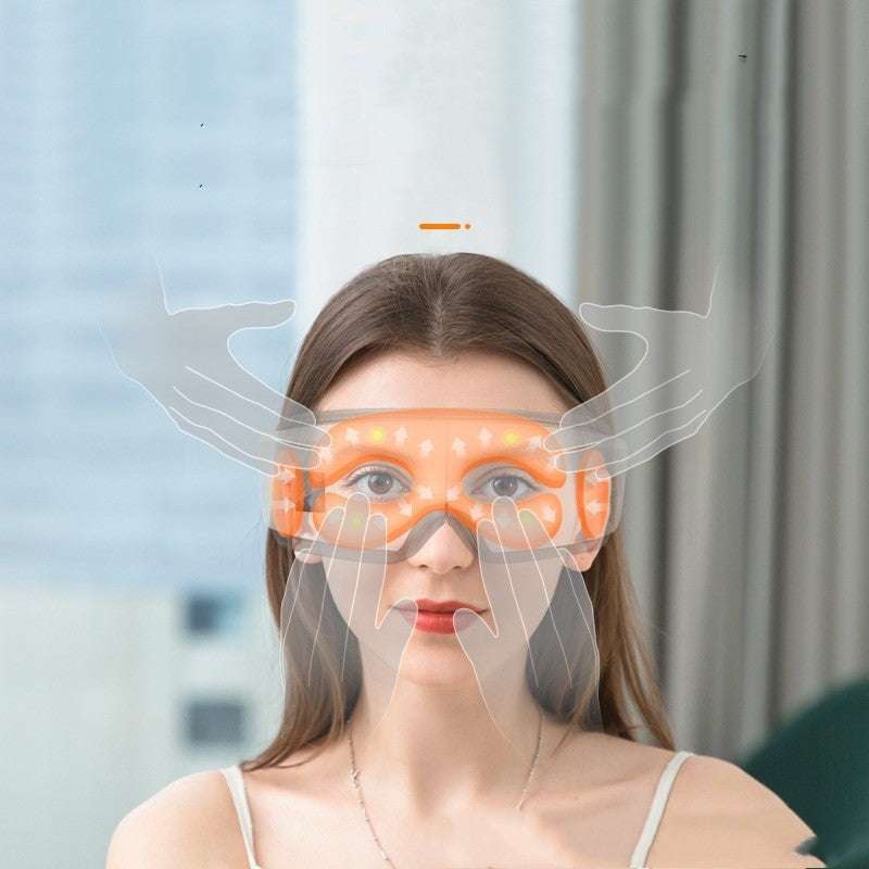 Eye Massager Air Bag Hot Compress Relieves Fatigue Massage Eye Care 