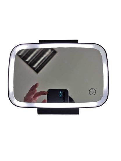 Makeup mirror LED with built-in lighting and stepless brightness adjustment.