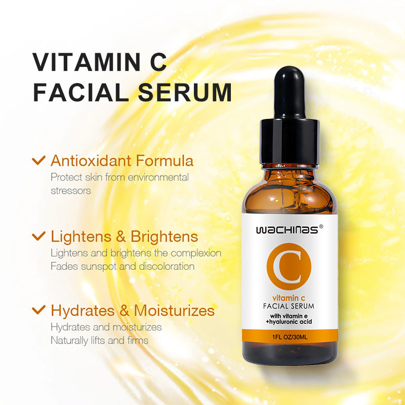 Vitamin C Serum for Face Vitamin E & Hyaluronic Acid Boost Collagen