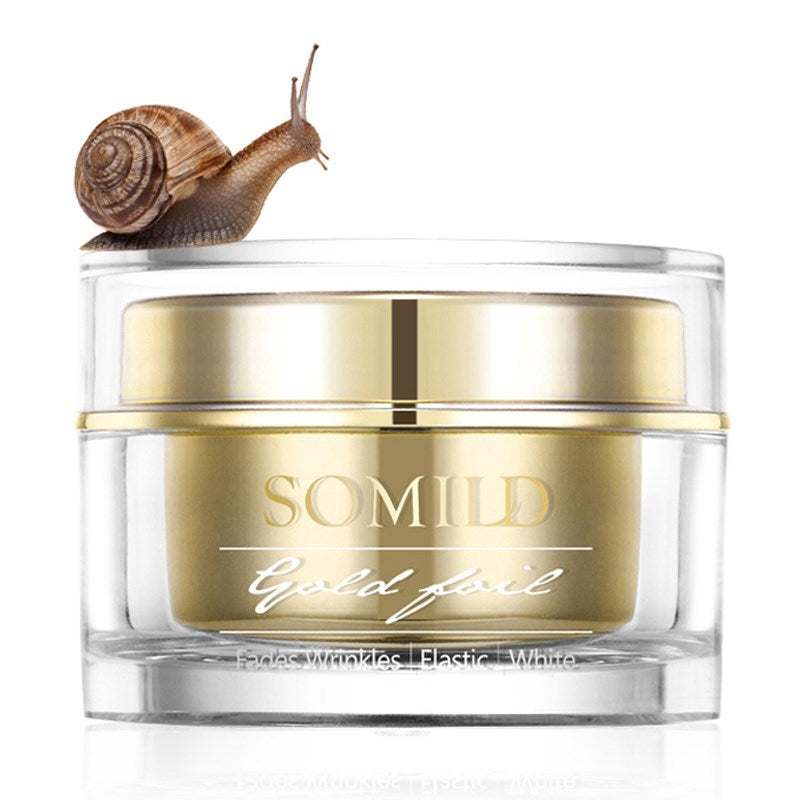 Snail Cream Gold Foil Moisturising Softness Fine Lines Anti-Wrinkle Face Cream Anti-Ageing