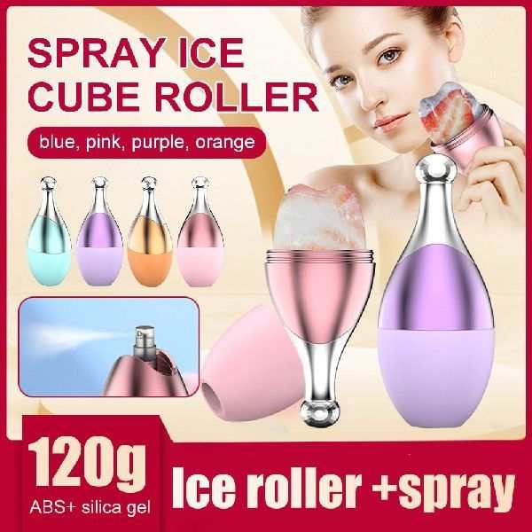 Ice Face Roller Skin Care Beauty Lifting Contouring Tool Silicone Ice