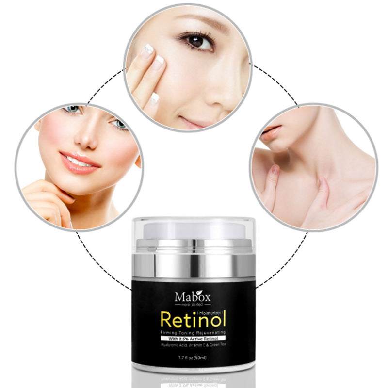 Retinol Cream Vitamin E & Green Tea Hyaluronic Acid Anti-Aging Cream