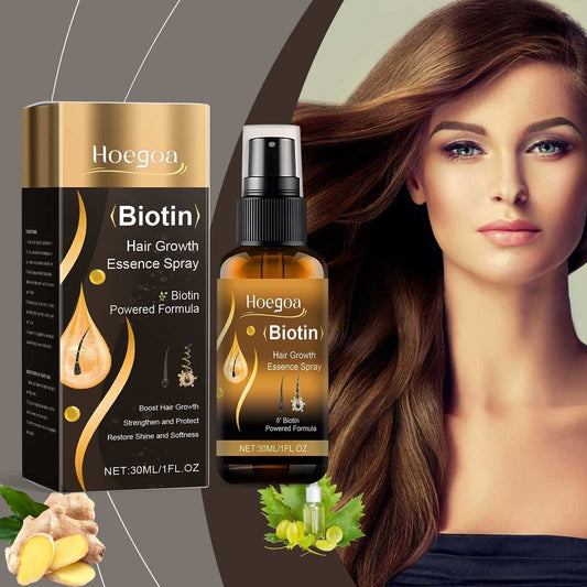 Hair Oil Scalp Biotin Repair Serum Spray Healthier Hair Serum Ginger