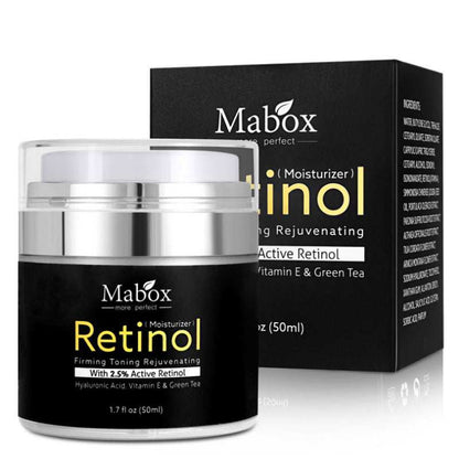 Retinol Cream Vitamin E & Green Tea Hyaluronic Acid Anti-Aging Cream