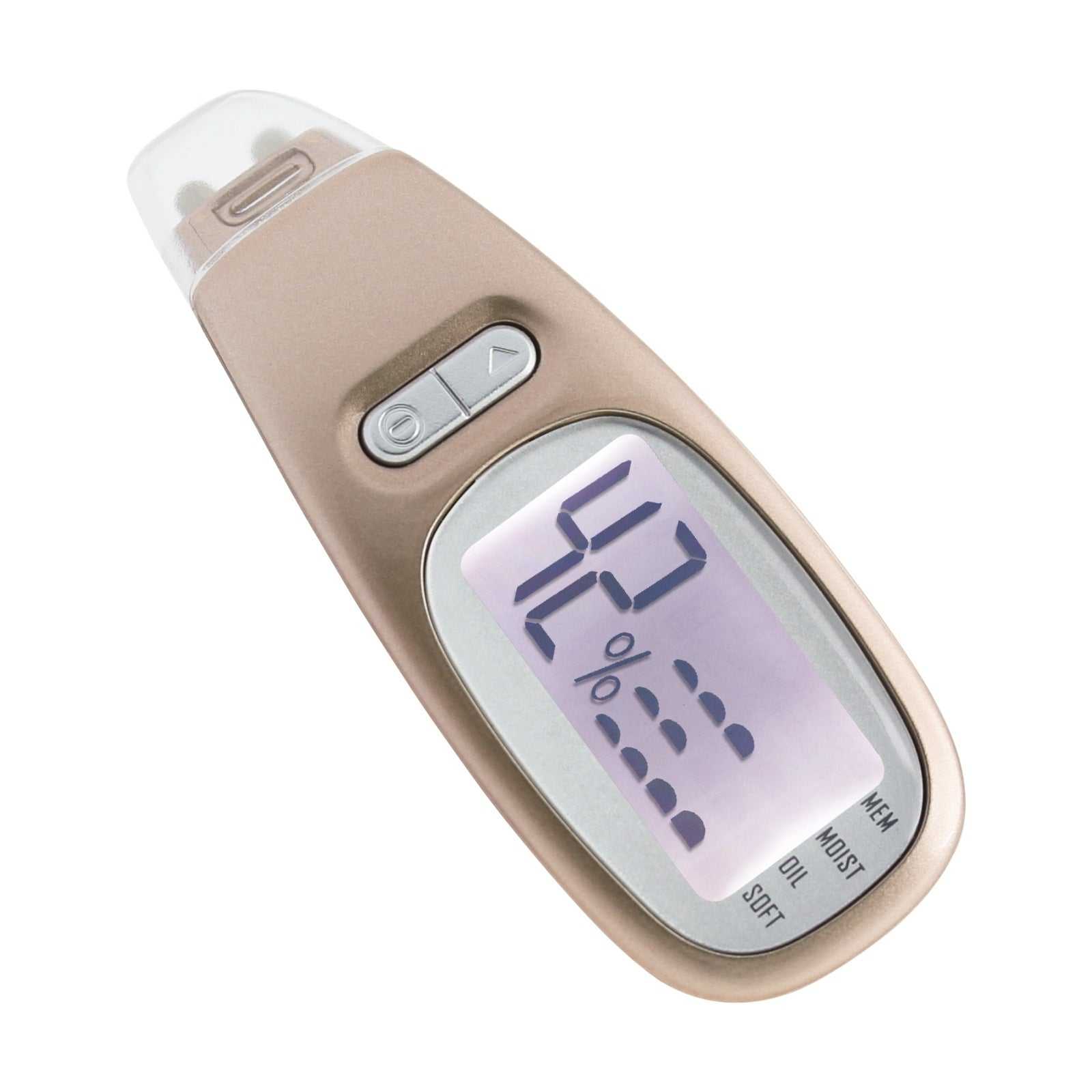 Skin Analyzer moisture tester face skin analyzer with LCD display and auto memory storage.