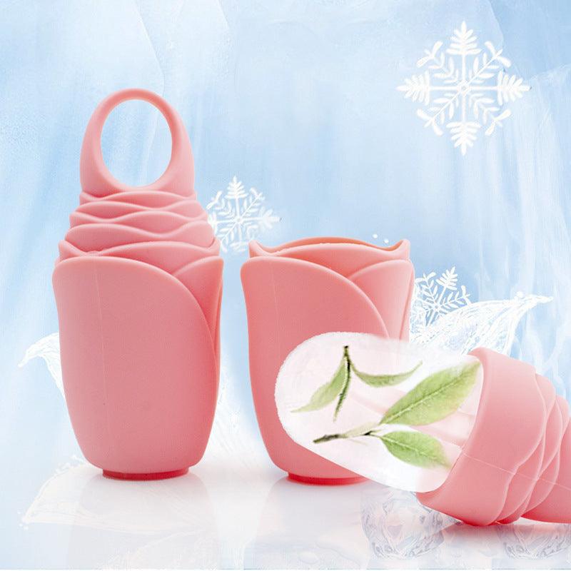 Ice Face Roller Ice Pink Roller Moulds for Face & Eyes Toning Devices