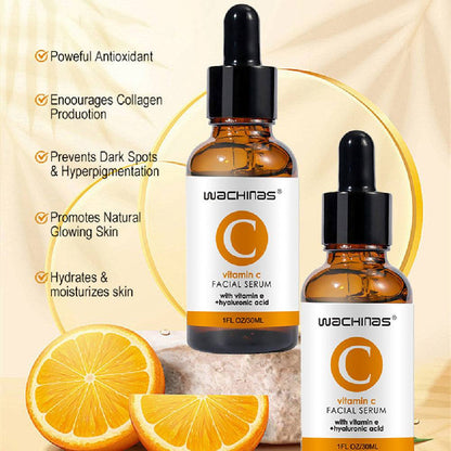 Vitamin C Serum for Face Vitamin E & Hyaluronic Acid Boost Collagen