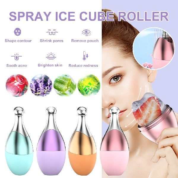 Ice Face Roller Skin Care Beauty Lifting Contouring Tool Silicone Ice